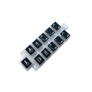 Teclado de Silicona Impreso Personalizado de Fábrica de Alta Calidad, Calculadora Luminosa, Control Remoto de Piano, Teclado Conductivo - Product Image 3
