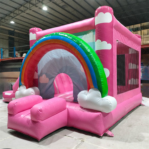 Castillo Inflable de PVC, Brincolín Comercial de Lujo, Fácil de Instalar, Capacidad para 5-8 Personas, Color Personalizado - Product Image 2