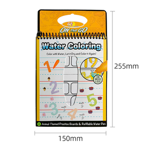 Libro de dibujo de agua reutilizable para niños, juguetes educativos para edades tempranas - Product Image 6