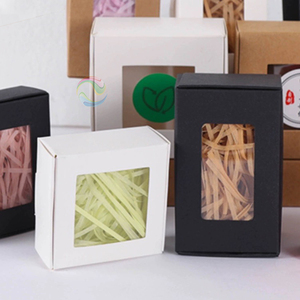 Bán buôn sinh thái thân thiện tùy chỉnh giấy kraft handmade xà phòng Hộp bao bì với cửa sổ nhựa rõ ràng - Product Image 5