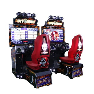 Full Motion Racing <b>Electronic</b> Arcade <b>Game</b> Machine Plastic Shopping Mall Car Driving - Product Image 2