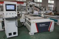 3015 3018 Machine ATC de routeur CNC en bois de grande taille avec système de contrôleur de haute qualité et sacs à poussière