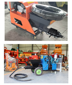Hot Sale Automatische Sand-und Zementputz-Sprüh maschine Mörtels prüh maschinen Neue Wandkitt-Sprüh maschine - Product Image 4