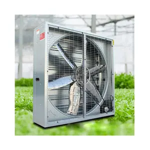 Ventilador industrial para estufa de aves, ventilador industrial com montagem em janela de caixa de 50 polegadas