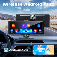 Radio para Auto Inalámbrico Portátil con Carplay, Pantalla Táctil de 10.26 Pulgadas con DVR, Estéreo para Auto con Bluetooth, OEM de Fábrica
