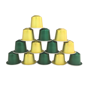 Capsule de café vide multicolore personnalisée de 25ml Capsule ronde à <span class=keywords><strong>double</strong></span> paroi Capsule de café en aluminium pour boisson pour café en capsule - Product Image 1