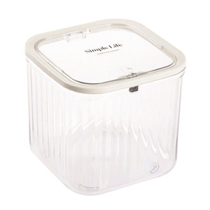Desktop Hair Accessory Organizer <b>With</b> <b>Lid</b> Large Transparent 2L For Children Clips Bands Ties <b>Storage</b> <b>Box</b> - Product Image 5
