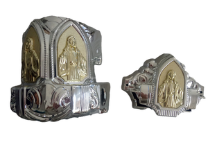 Recién llegado, ataúd de la Virgen Marí<span class=keywords><strong>a</strong></span> de estilo americano, accesorios de decoración funeraria exquisitos, esquina de ataúd funerario de venta directa - Product Image 5