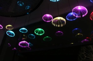 <span class=keywords><strong>Guirlande</strong></span> lumineuse décorative suspendue en forme d'arbre de méduse à fibres optiques RGB, <span class=keywords><strong>guirlande</strong></span> lumineuse féerique en forme de pissenlit, lampes en forme de méduse, décoration de Noël - Product Image 6