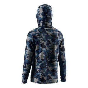 Sweat-shirt à capuche pour homme, personnalisé, écologique, anti-UV, séchage rapide, pour la pêche, manches longues - Product Image 2