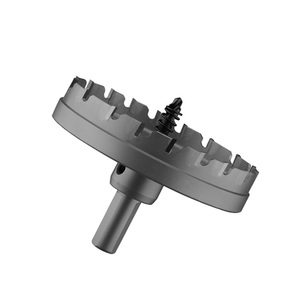 Broca central con punta de carburo de tungsteno de 22x5mm Sierras de agujero TCT para acero plástico-Taladro manual Acero de carburo - Product Image 5