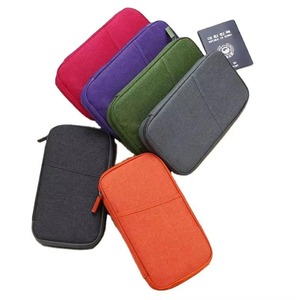 Organisateur de documents de voyage haut de gamme, étanche, pour cartes téléphoniques et passeports, fabriqué par une usine BSCI, OEM. - Product Image 1