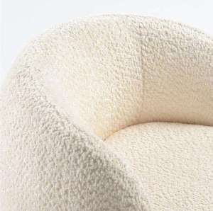 Modern Velvet Curved Leisure <b>Rocking</b> <b>Chair</b> Tufted for Living Room Bedroom Apartment Dining or Hotel Use - Product Image 6