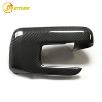 Coques de rétroviseurs entièrement en fibre de carbone pour Ford F150 Raptors 2021 2022 2023+ – Cache-rétroviseurs latéraux en fibre de carbone – Boîtier de rétroviseur latéral en carbone sec