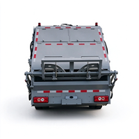 Camion Compacteur de Déchets Entièrement Électrique 7,5/8 Mètres Cubes pour la Collecte des Déchets Urbains et Sanitaire à Vendre