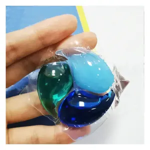 Wholesale Household Cleaning Water Soluble HE 3 in 1 Clothes Washing Detergent Capsules Laundry Detergent Pods in Bulk Package