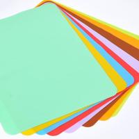 Tapis de table pour bébé en silicone de qualité alimentaire, résistant à la chaleur, antidérapant, avec logo personnalisé, écologique, 30*40 cm, réutilisable, pour la cuisine et la pâtisserie