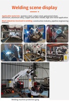 Nouvelle machine de soudage laser robotisée DOWELL 1000W/1500W en acier inoxydable, haute précision, six axes, certifiée CE, production