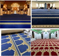 Tapis de prière musulman pour adultes, tapis de prière très vendu avec éponge épaisse confortable et design en relief