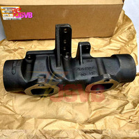 Pour 3406 collecteur d'échappement pour pièces de moteur de machines de construction d'excavatrice 1017354 véritable garantie de 6 mois d'origine