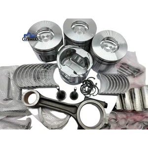 Kit de révision moteur 4TNV106 4TNV106T, kit de chemises de cylindre pour révision d'excavatrice - Product Image 1