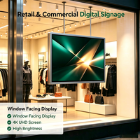 Pantalla LCD Personalizable de Alto Brillo (2500-3500 Nit) con Retroiluminación LED de Matriz Completa, Revestimiento Antideslumbrante AG, Orientación para Ventana