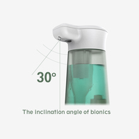 Distributeur de savon mousse sans contact pour enfants, automatique, électrique, en ABS, alimenté par piles, design moderne, facile à utiliser, pour la maison et l'hôtel