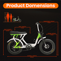 Vélo électrique populaire à 7 vitesses vélo électrique tout Terrain cyclomoteur en stock vélo électrique gros vélo à double moteur