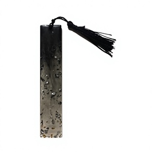 Handmade Epoxy Resin Bookmark with Dried Flowers Decorative Bookmarks <b>for</b> Reading Journals Diaries Study <b>Office</b> School <b>Gift</b> - Product Image 1