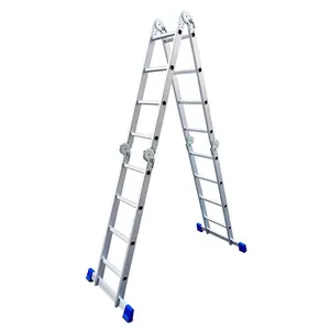 Professinal use aluminium multipurpose folding big hinge multifunction step stair ladder