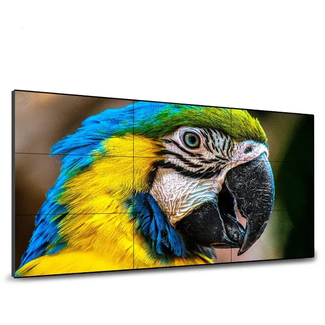 Coreano originale dello schermo 4K tv 49/46 pollici 1.7/3.5 millimetri narrow bezel 3x3 lcd comercial video della parete della sala conferenze display