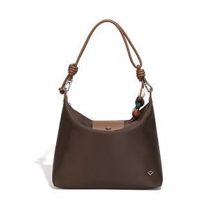 Sac à main personnalisable en nylon imperméable, fait main, style dumpling, pour femme, à porter à l'épaule ou en bandoulière - Product Image 2