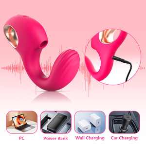 Vibrador de Succión de Silicona Recargable por USB, Modelo Femenino, Estimulador del Punto G, Juguetes Sexuales para Mujeres, 10 Modos, Mini Vibrador - Product Image 1