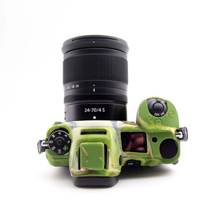 Funda Protectora de Silicona para Cámara <span class=keywords><strong>Nikon</strong></span> Z5 Z6II <span class=keywords><strong>Z7II</strong></span> - Cubierta Protectora para DSLR, Desmontable, Resistente a Golpes y al Polvo - Product Image 4
