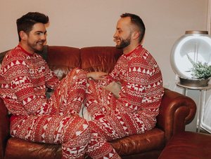 Phụ Nữ Mới Và Trẻ Em Kỳ Nghỉ In Nhà Đồ Ngủ Đặt Giáng Sinh Gia Đình Phù Hợp Với Đồ Ngủ - Product Image 3