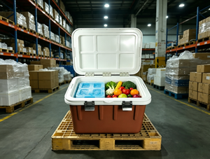 Contenedor Aislado para <span class=keywords><strong>Alimentos</strong></span> de 58L, Caja de Transporte de Comida de Grado Profesional para Logística de Cadena de Frío - Product Image 3