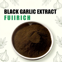 Extrait d'ail noir 10:1, poudre d'ail noir fermenté soluble dans l'eau, matière première de qualité alimentaire en stock, livraison gratuite