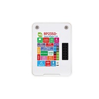 SKU-34418 Waveshare RP2350A Papan Pengembangan Layar E-Paper 1,54 inci, Resolusi 200x200, Arsitektur Ganda Dual-Core, 12