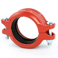 WFHSH industrie des tuyaux 2-1/2 "accouplements de tuyaux de lutte contre l'incendie accouplements flexibles raccords de tuyauterie en fonte ductile