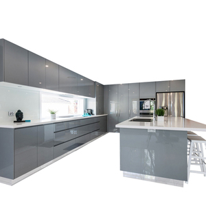 Australian Kitchen Furniture Designs White High Gloss or Matt Lacquer Kitchen Cabinets