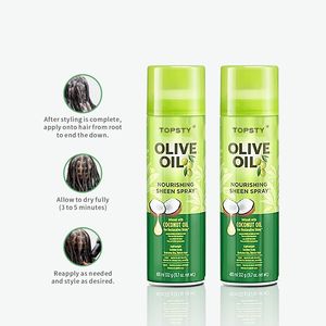 Spray d'Huile d'Olive et d'Argan – <span class=keywords><strong>Protecteur</strong></span> <span class=keywords><strong>Thermique</strong></span> de Qualité Professionnelle, Soin Sans Rinçage, Anti-Frisottis et Brillance - Product Image 2