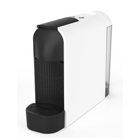 Machine à expresso semi-automatique compacte pour capsules en plastique, usage domestique, à portion individuelle, système de capsules standard UE