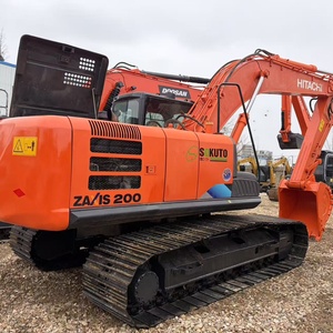 รถขุดฮิตาชิ 200-5g มือสอง ขนาด 20 ตัน เครื่องยนต์อีซูซุนำเข้าแท้ ปั๊มไฮดรอลิก เครื่องจักรก่อสร้าง รถขุดฮิตาชิ 200-5g มือสอง - Product Image 3