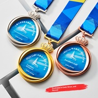Médailles personnalisées en métal et cristal, badges à suspendre au cou, plaques d'honneur, récompenses de champion de compétition, commémoratifs sur mesure