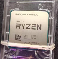 Processeur de jeu d'occasion pour Ryzen 7 5700X3D AM4 Tray CPU 96MB 3D V-Cache