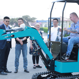 Máy đào vi mô 1 tấn với điều khiển từ xa và khả năng cơ động cao để làm việc trong không gian xây dựng hạn chế - Product Image 2