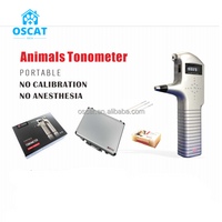 Instrument vétérinaire OSCAT ophtalmique hôpital pour animaux de compagnie chien chat utiliser tonomètre Portable animaux pour clinique