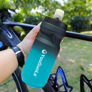 Borraccia Sportiva da 20 oz con Tappo a Pressione, Bottiglia per <span class=keywords><strong>Calcio</strong></span>, Sport all'Aperto, Bicicletta - Product Image 2