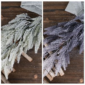 Fleurs artificielles Yuli Sage en plastique pour décoration de mariage, artisanat fait main, style INS, usine transfrontalière, 120 cm - Product Image 3