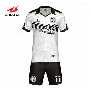 2018 popular short sleeve t-shirt for football jersey custom football sweater for team or club - Product Image 3